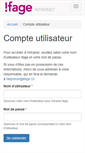 Mobile Screenshot of intranet.ifage.ch